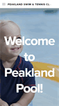 Mobile Screenshot of peaklandpool.com